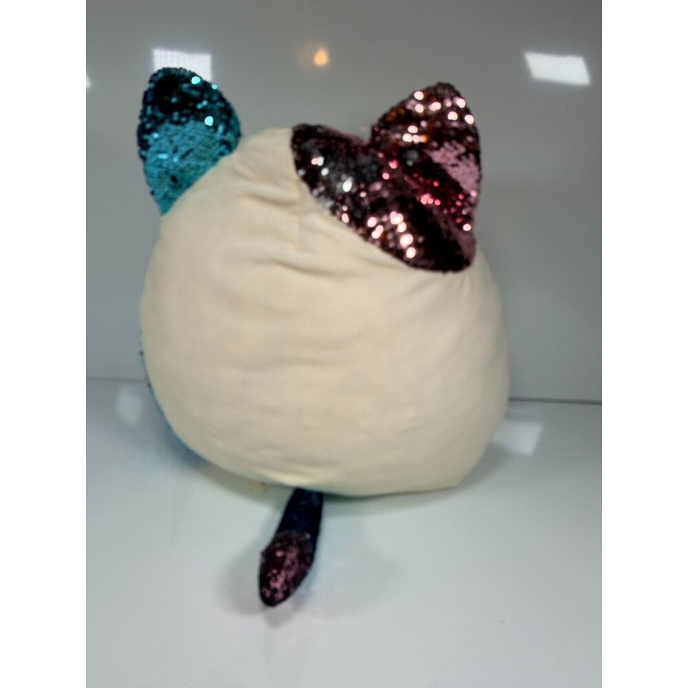 Squishmallow Shany the Calico Cat 16 Inch Stuffed Plush with Sequins Large - Picture 5 of 11